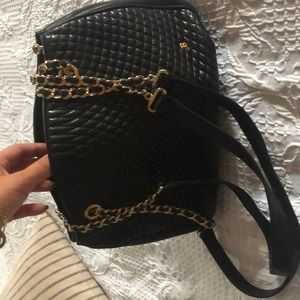 Bally quilted shoulder bag